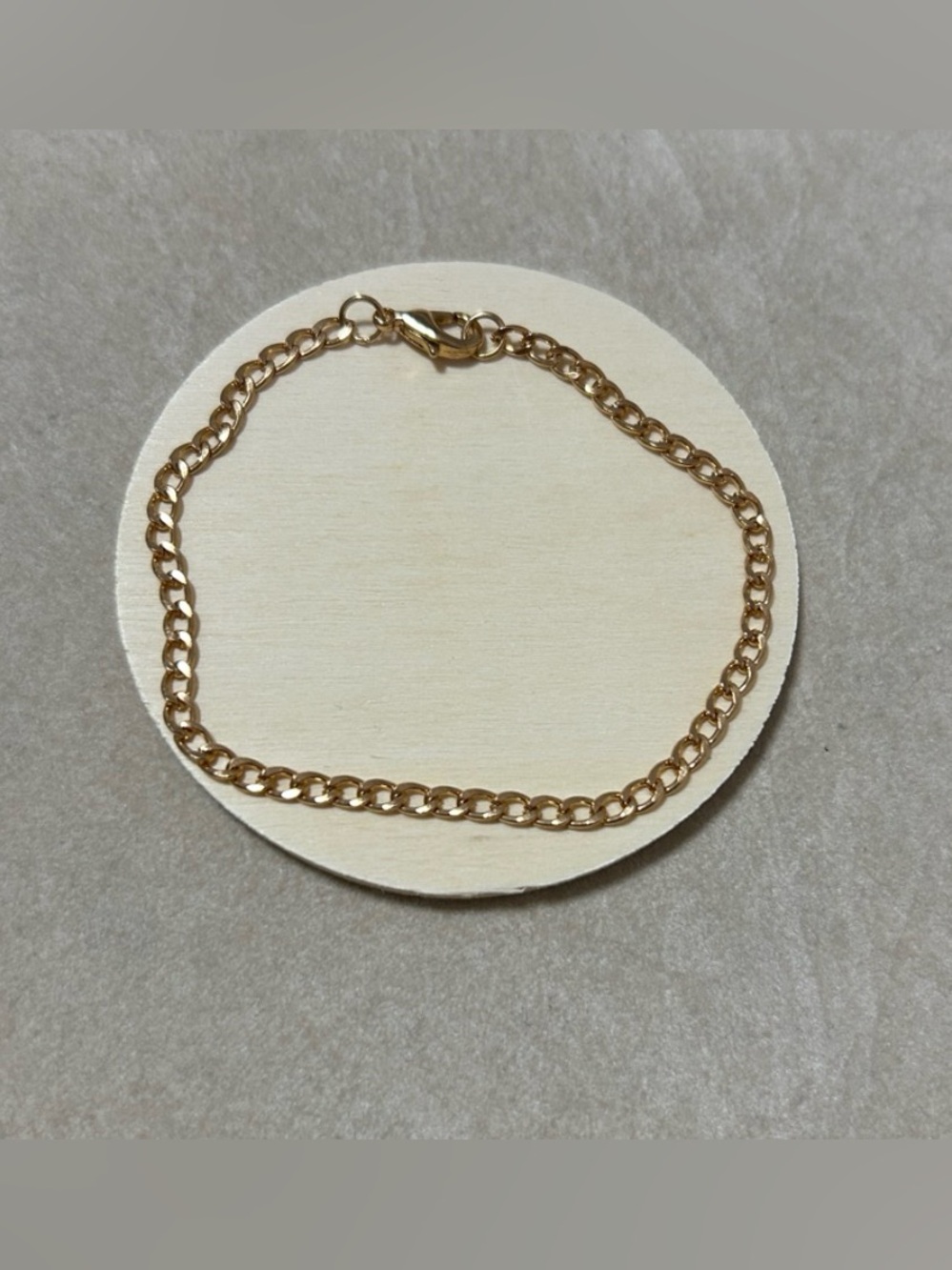 Classic Gold Link Bracelet - Women